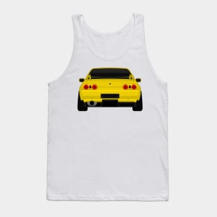 R32 rear Yellow Tank Top